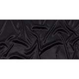 Sustainable Viscose Fluid Satin - Black - Mood Exclusive Elliana Collection