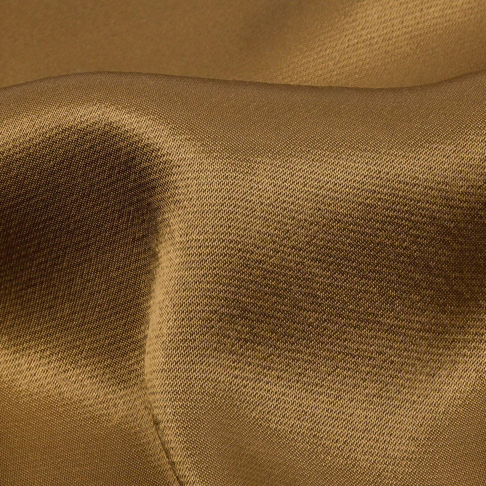 Sustainable Viscose Fluid Satin - Camel - Mood Exclusive Elliana Collection