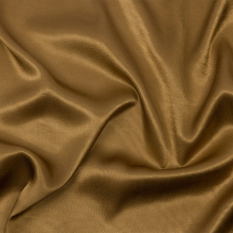 Sustainable Viscose Fluid Satin - Camel - Mood Exclusive Elliana Collection