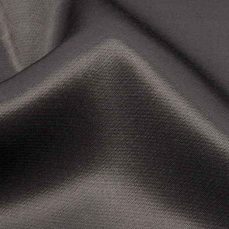 Sustainable Viscose Fluid Satin - Slate - Mood Exclusive Elliana Collection
