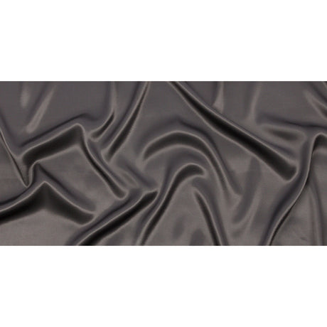 Sustainable Viscose Fluid Satin - Slate - Mood Exclusive Elliana Collection