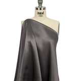 Sustainable Viscose Fluid Satin - Slate - Mood Exclusive Elliana Collection