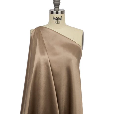 Sustainable Viscose Fluid Satin - Natural - Mood Exclusive Elliana Collection