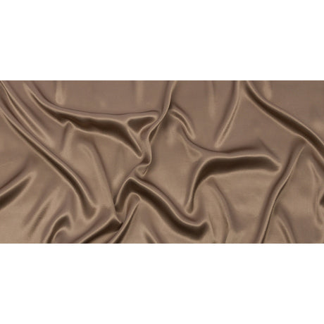 Sustainable Viscose Fluid Satin - Taupe - Mood Exclusive Elliana Collection