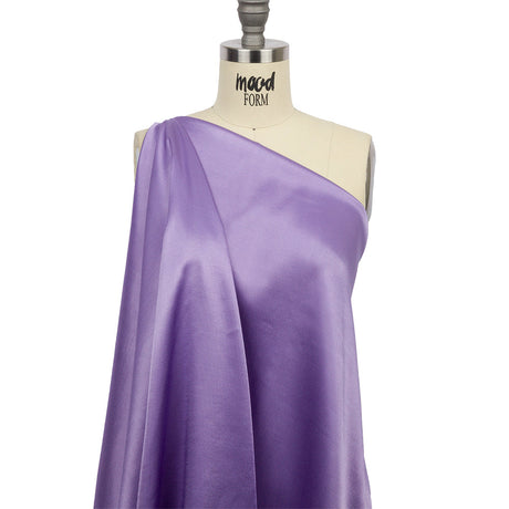 Sustainable Viscose Fluid Satin - Lilac - Mood Exclusive Elliana Collection