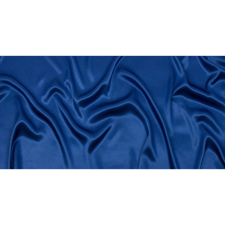 Sustainable Viscose Fluid Satin - Cobalt Blue - Mood Exclusive Elliana Collection