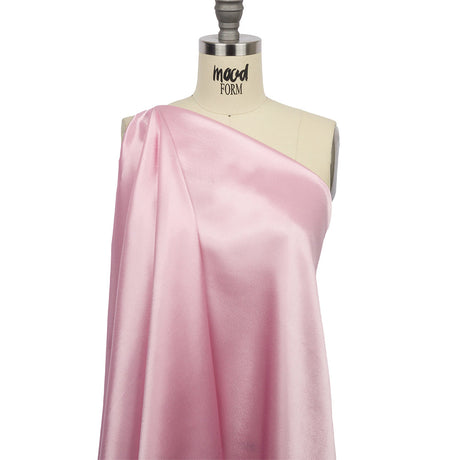 Sustainable Viscose Fluid Satin - Pink - Mood Exclusive Elliana Collection