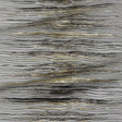 Metallic Gold and Black Striated Luxury Burnout Plisse Brocade with Scalloped Edges