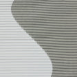 Metallic White Waves Pleated Luxury Burnout Brocade