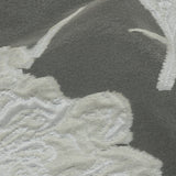 Metallic Lacquer Roses Luxury Burnout Brocade