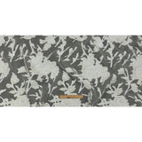 Metallic Lacquer Roses Luxury Burnout Brocade