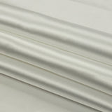 Olwyn Metallic White Double Faced Luxury Mikado