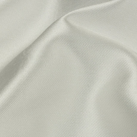 Olwyn Metallic White Double Faced Luxury Mikado