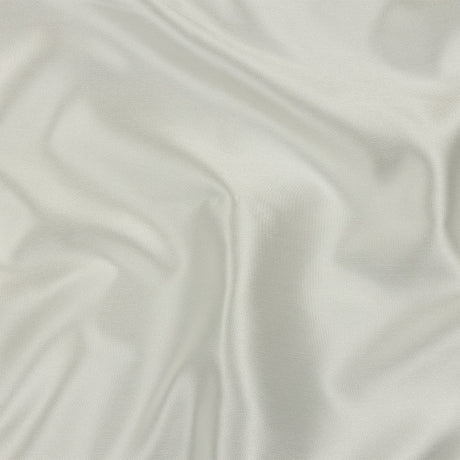 Olwyn Metallic White Double Faced Luxury Mikado