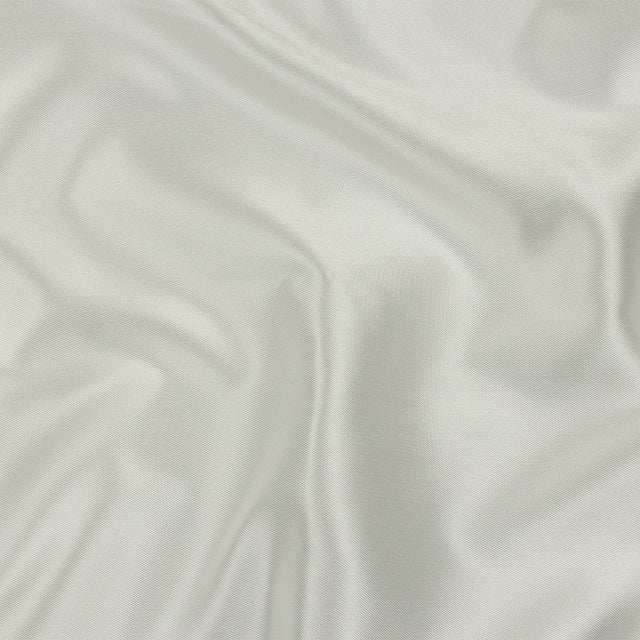 Olwyn Metallic White Double Faced Luxury Mikado