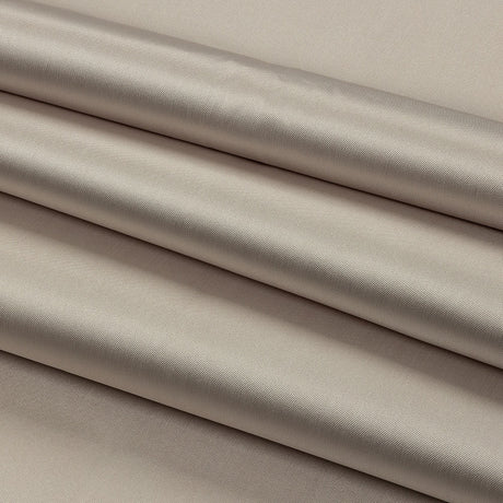Olwyn Metallic Beige Double Faced Luxury Mikado