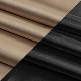 Olwyn Metallic Charcoal and Nude Double Faced Luxury Mikado