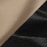 Olwyn Metallic Charcoal and Nude Double Faced Luxury Mikado