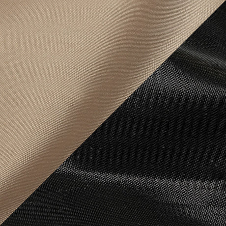 Olwyn Metallic Charcoal and Nude Double Faced Luxury Mikado