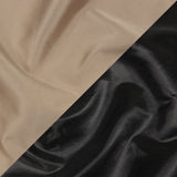Olwyn Metallic Charcoal and Nude Double Faced Luxury Mikado