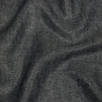 Metallic Silver and True Navy Foiled Medium Weight Linen Woven