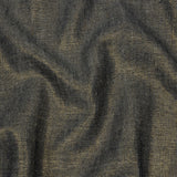 Metallic Gold and True Navy Foiled Medium Weight Linen Woven