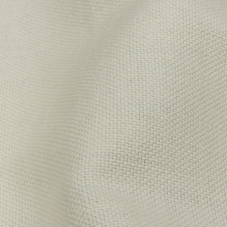 Ivory Linen and Cotton Basketweave Canvas