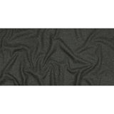 Famous Designer Heathered Gray Blended Wool Double Knit