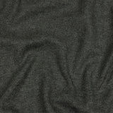 Famous Designer Heathered Gray Blended Wool Double Knit