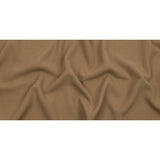 Tan Wool Crepe Double Cloth