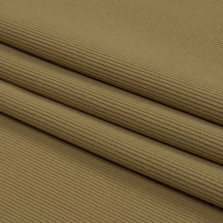 Biscotti Pink Stretch Cotton 2x2 Rib Knit