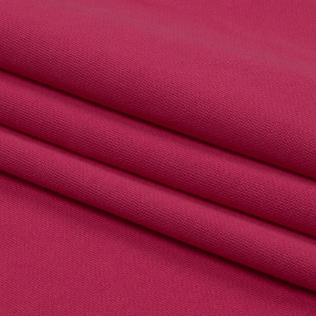 Hot Pink Cotton French Terry