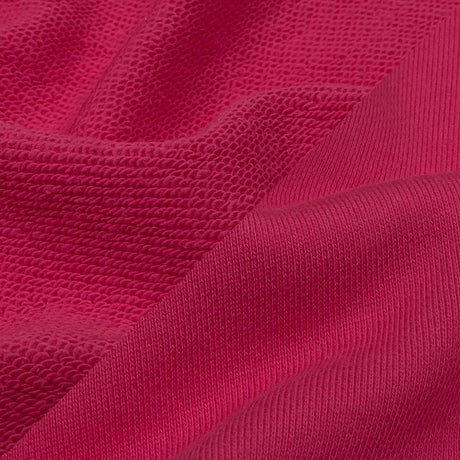 Hot Pink Cotton French Terry