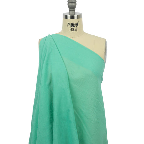 Bright Mint Cotton Voile