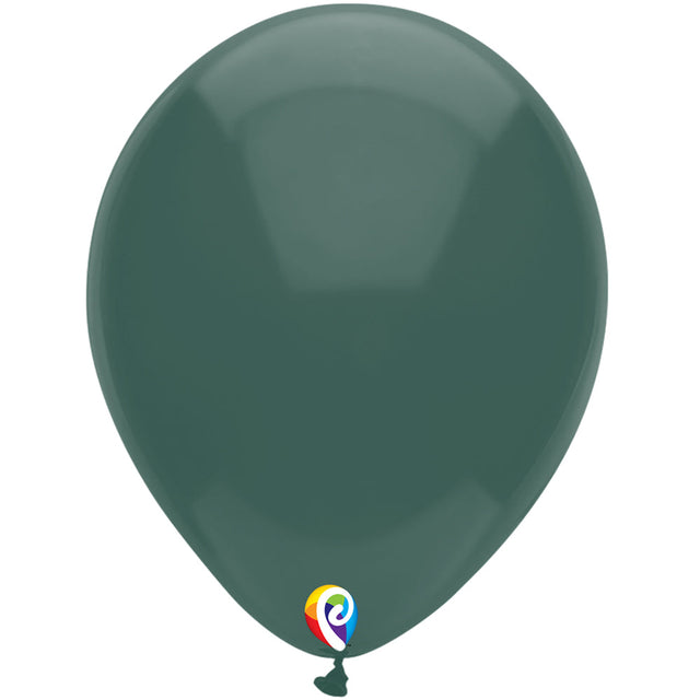 Latex Balloons 12 Inch Hunter Green