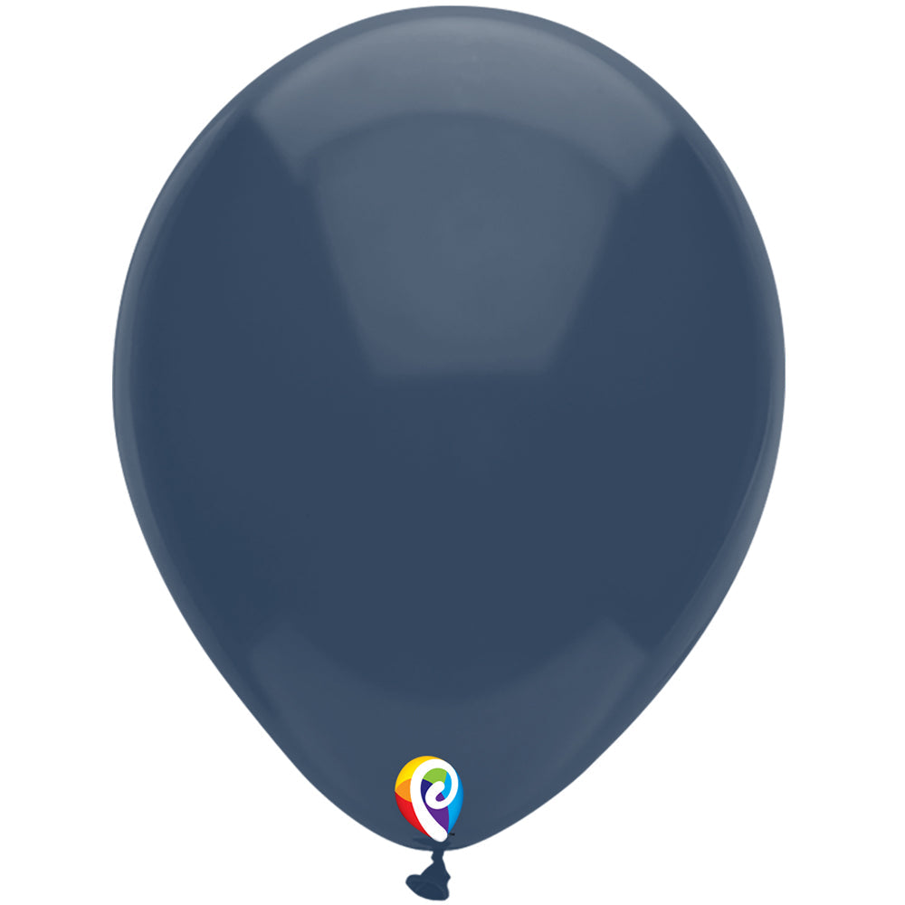 Latex Balloons 12 Inch Navy