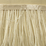 Ostrich Feather Fringe Trim 5" Single Ply - Bone White - Aviana Collection
