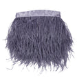 Ostrich Feather Fringe Trim 5" Single Ply - Iris - Aviana Collection