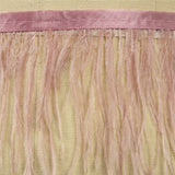 Ostrich Feather Fringe Trim 5" Single Ply - Dark Pink - Aviana Collection