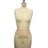 Ostrich Feather Fringe Trim 5" Single Ply - Dark Nude - Aviana Collection