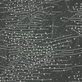 3D Puffy Glitter Tulle - White Spotted Striations