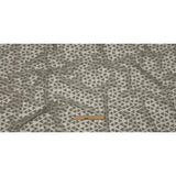 3D Puffy Glitter Tulle - Mink Triangle Rows