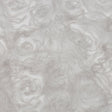 3D Fabric Roses Glitter Tulle - Light Gray