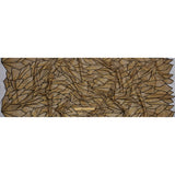 Glitter Tulle - Gold and Black Geometric Shards