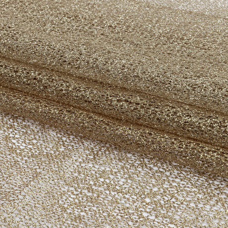 White and Gold Ombre Glitter Webbing