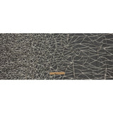 Glitter Tulle - Champagne and Silver Linear Geometry