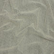 3D Puffy Glitter Tulle - Off White and Silver Packed Polka Dots