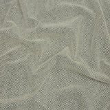 3D Puffy Glitter Tulle - Off White and Silver Packed Polka Dots