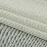 3D Puffy Glitter Tulle - White Packed Polka Dots