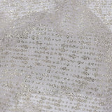 Glitter Tulle - Lilac and Silver Abstract Striations - Flare Collection